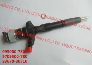 China DENSO common rail injector 095000-7800, 095000-7801 , 9709500-780 for TOYOTA 23670-30310, 23670-39285 factory