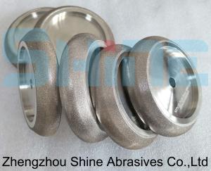 China 127mm Electroplated CBN Grinding Wheel For Band Saw Blade Sharpening 10/30 factory