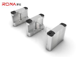 China Stainless Waterproof Swing Barrier Turnstile Gate With Access Control factory