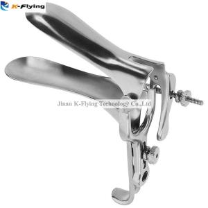 China Gynecology Hospital Surgical Stainless Steel Vaginal Speculum 8.5*3.2cm / 10*3.2Cm factory