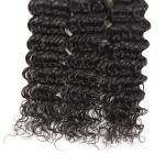 100 Grams Indian Human Hair Weave Deep Wave Hair Extensions Real Hair