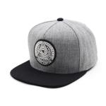 Five Panel Unisex Snapback Baseball Caps Premier Illuminati Eye Hiphop Hats Gray