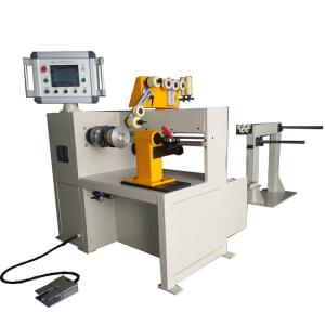 China 400mm Winding Width Automatic Copper Coil Winding Machine Copper Wire Winder factory