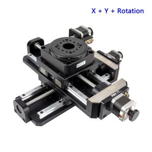China Aluminum Alloy XYR Motorized Rotation Stage Three Dimensional factory