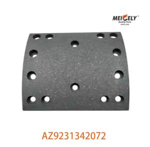 China WG9231342069 Genuine Oem WG9231342068 Brake Lining For Sinotruck Howo Truck factory