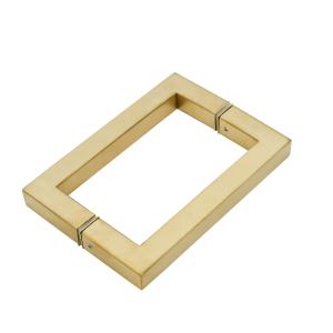 China Modern Design 304 Stainless Steel Door Window Handles for Shower Enclosure Glass Door factory