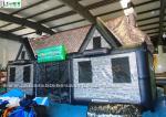 Durable Portable Air Inflatable Tents / Pub House Lead Free Pvc Tarpaulin
