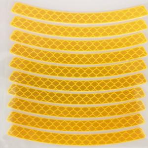 China Helmet Bicycle Reflective Stickers Colorful Custom Decal Stickers factory