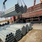 Q195 Q235 Q345 Hot Dip Galvanized Iron Steel Pipe 2-4mm
