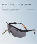 PVC+PC Antifogwork Eye Safety Medical Protective Goggle Eyewear Ultraviolet