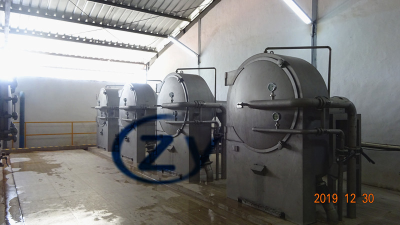 Extraction Sweet Potato Starch Processing Machine 30kw Centrifugal Sieve