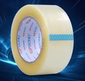 China 50 - 60um Thickness Transparent No Noise Acrylic Water Glue Bopp Silent Packing Tape factory