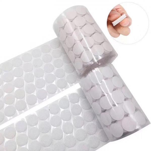 China Die Cutting Sticky Back Self Adhesive Hook And Loop Dots Removable  Dots In Bulk Promotional Gift Usage factory