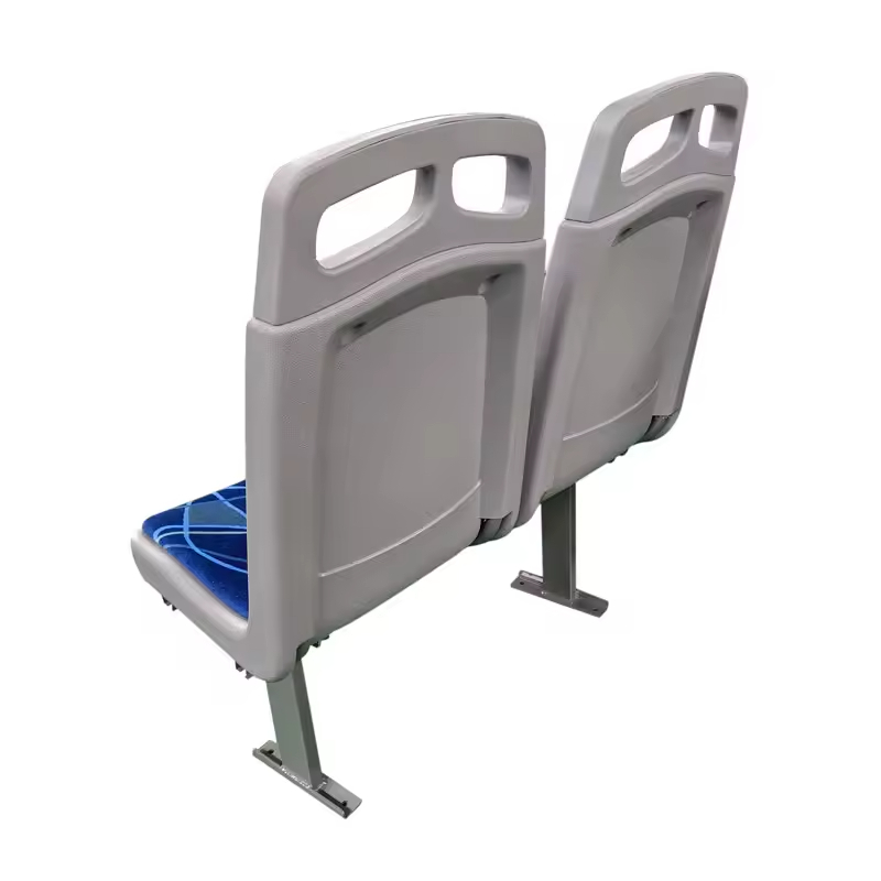 City Bus Seat with Soft Cushion Pad and Thicken Plastic Coating Anti-Rust Metal Frame