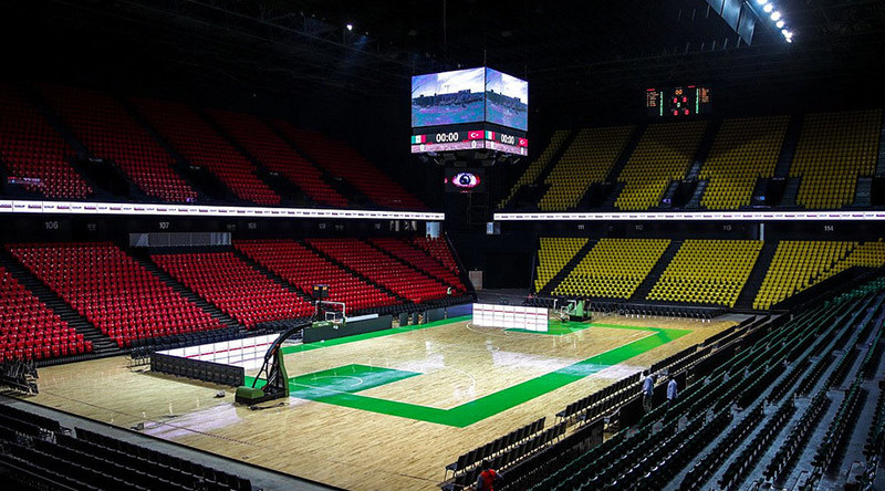 P5 Stadium LED Display Outdoor Led Video Board Cabinet 960*9600mm