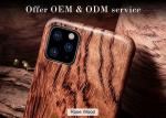 0.2mm Thick Engraved Wooden Phone Case For iPhone 11 Pro Max