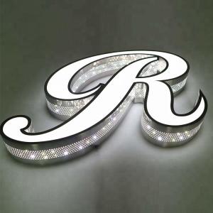 China Aluminum Trim Cap Channel Letter Sign Front Lit 6500K 4500k factory