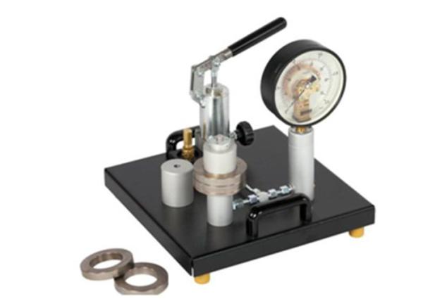 Educational Equipment Technical Teaching Equipment Dead Weight Pressure Gauge