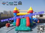 EN71 Mini Inflatable Bounce House Slide Combo For Kids Party