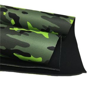 2mm SBR Custom Printed Neoprene Fabric Polychloroprene Rubber