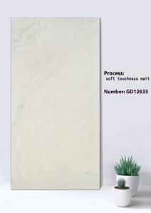 China Non-Slip Beige And Gray 600x1200mm Soft Touchness Matt Outdoor Curtain Wall Thick Tile For Park factory