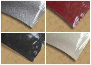 China High Gloss Metallic Pvc Film Printing Design For Laminate Cabinet Cover 0.3mm factory