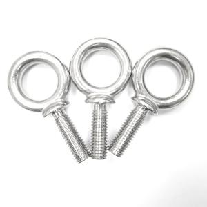 China Plain Finish High Tensile Stainless Steel G279 Eye Bolt for Heavy Equipment Lifting factory