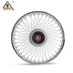 250 Spokes Rear WY125 ZJ125 Aluminium Motorcycle Rims With Drum Brake Hub