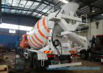 8X4 85Km/h 10m3 Mixer Truck North Benz truck White And Orange