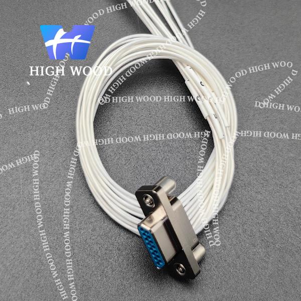J30J SERIES MICRO-D Connectors,J30J-15TJL L=200 ,J30J SERIES TWISTED PIN MICRO