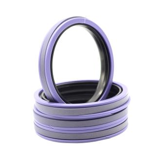 China PTFE Hydraulic Cylinder Piston Seal Types 85mm Chemical Resistant factory
