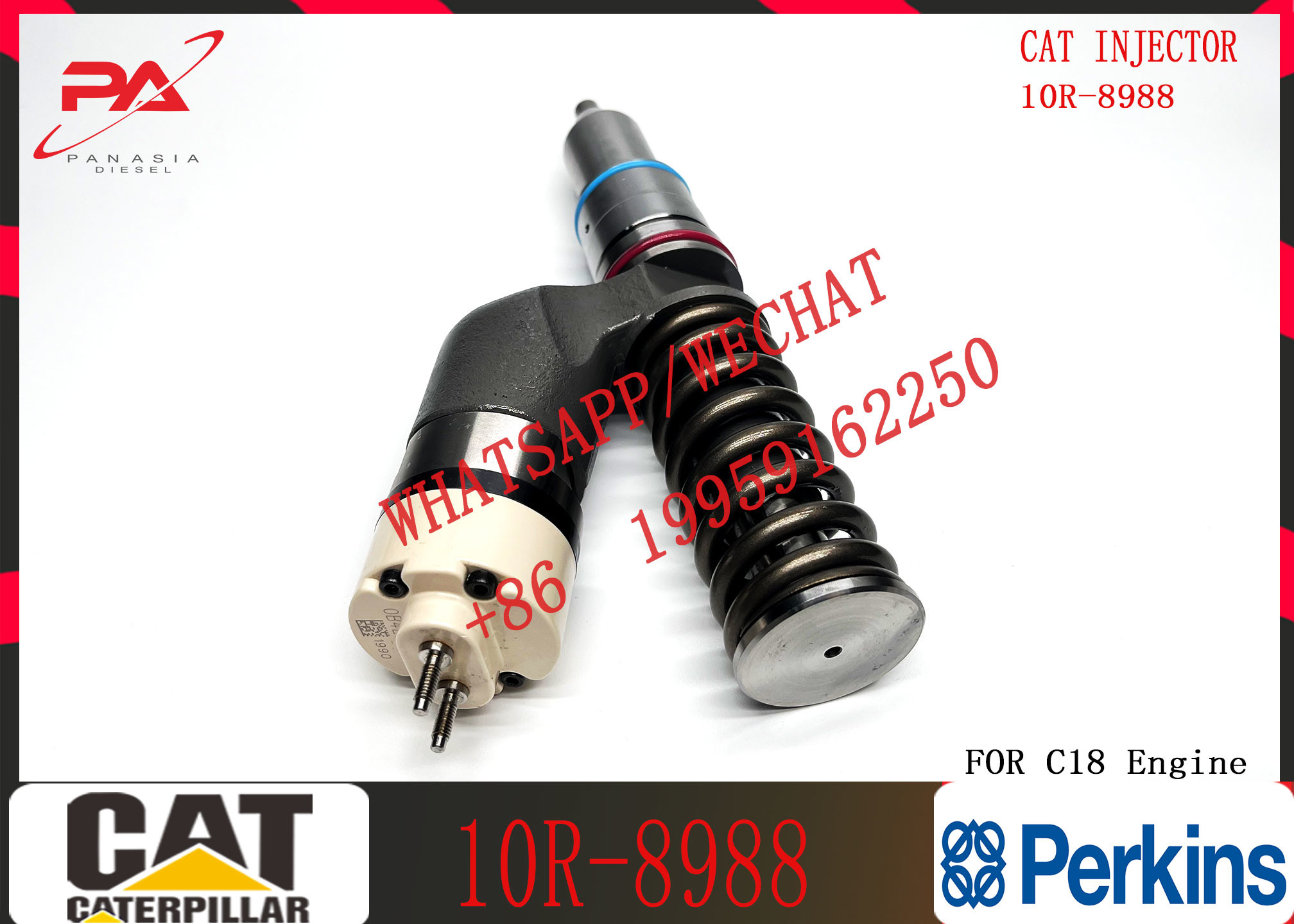 Common Rail Injector Assy 211-3026 276-8307 1OR-0724 1OR-9787 1OR-7228 1OR-2772 1OR-7231 10R-7230 10R-8988