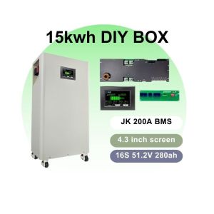 China 48v Diy Lithium Battery Accessories Lithium Battery Box Kit 16s 200a Scalable Design factory