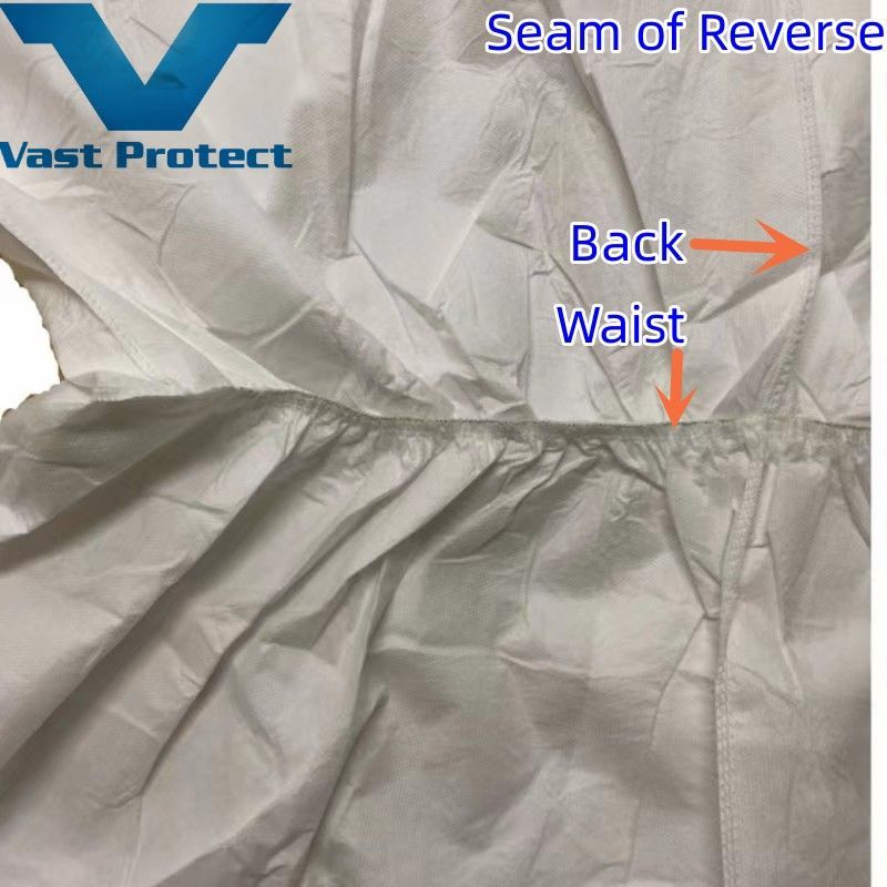 Disposable Microporous Waterproof Breathable Dustproof Micro Film Coverall