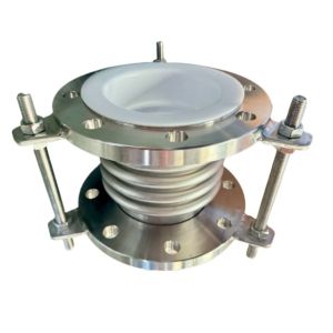 China PTFE Lined Expansion Bellows with JIS 10K Flange Standard factory