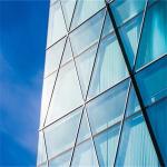 Building Roof Tempered Toughened Glass In Construction Materials