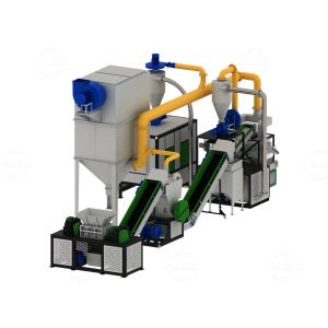 China Plastic And Aluminum Blister Food Packaging Bag Recycling Machine For Energy Recycling factory