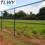 BWG18-BWG7 Colored Chain Link Fencing Panels 1x50m 1.2x50m