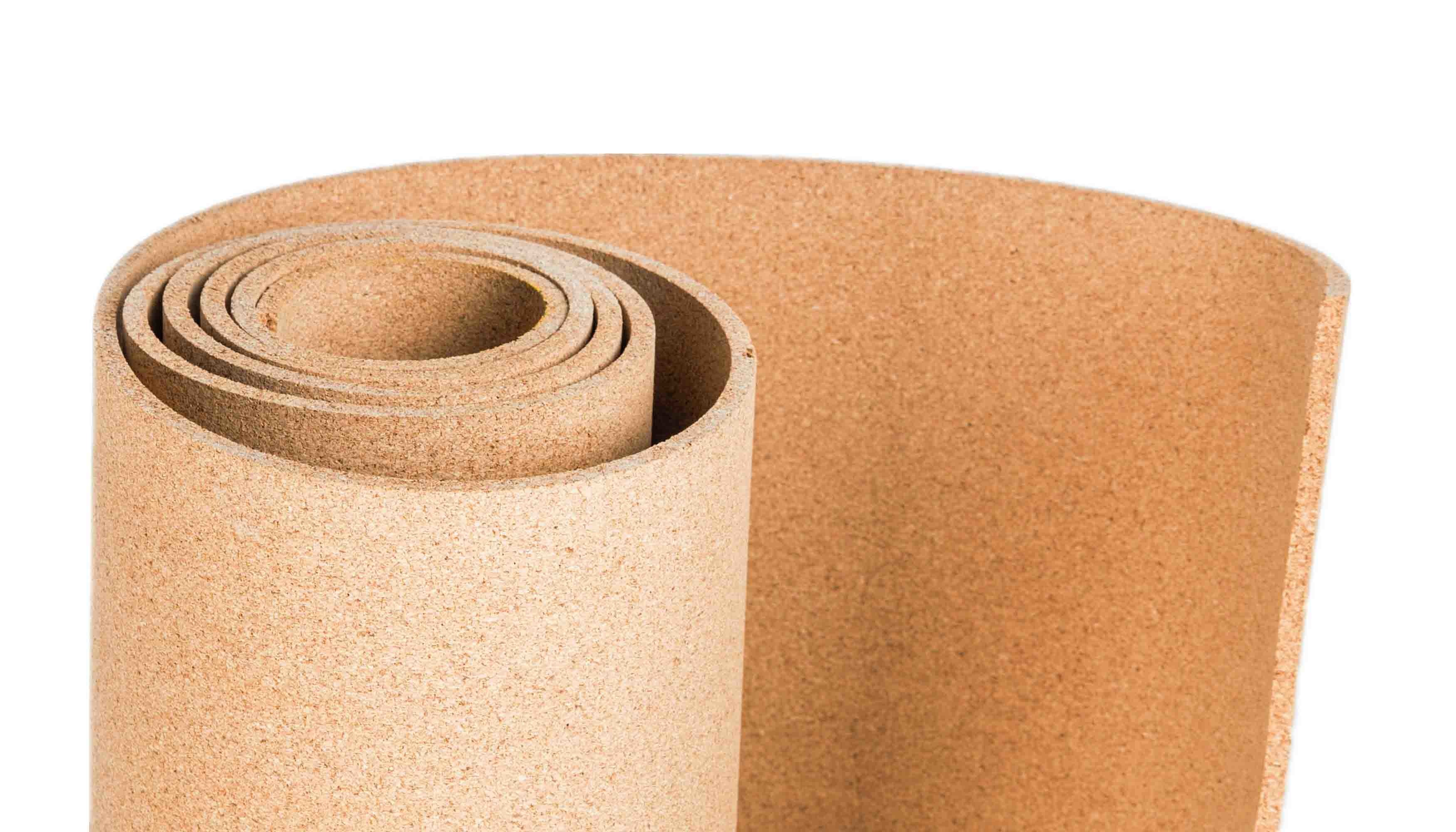 BSCI 6mm Natural Cork Roll Waterproof Wall Interior Background Home School