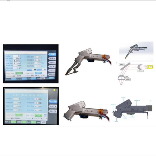 China 3-in-1 Portable Triple-Function Laser Welder with Cutting & Surface Cleaning Capabilities factory