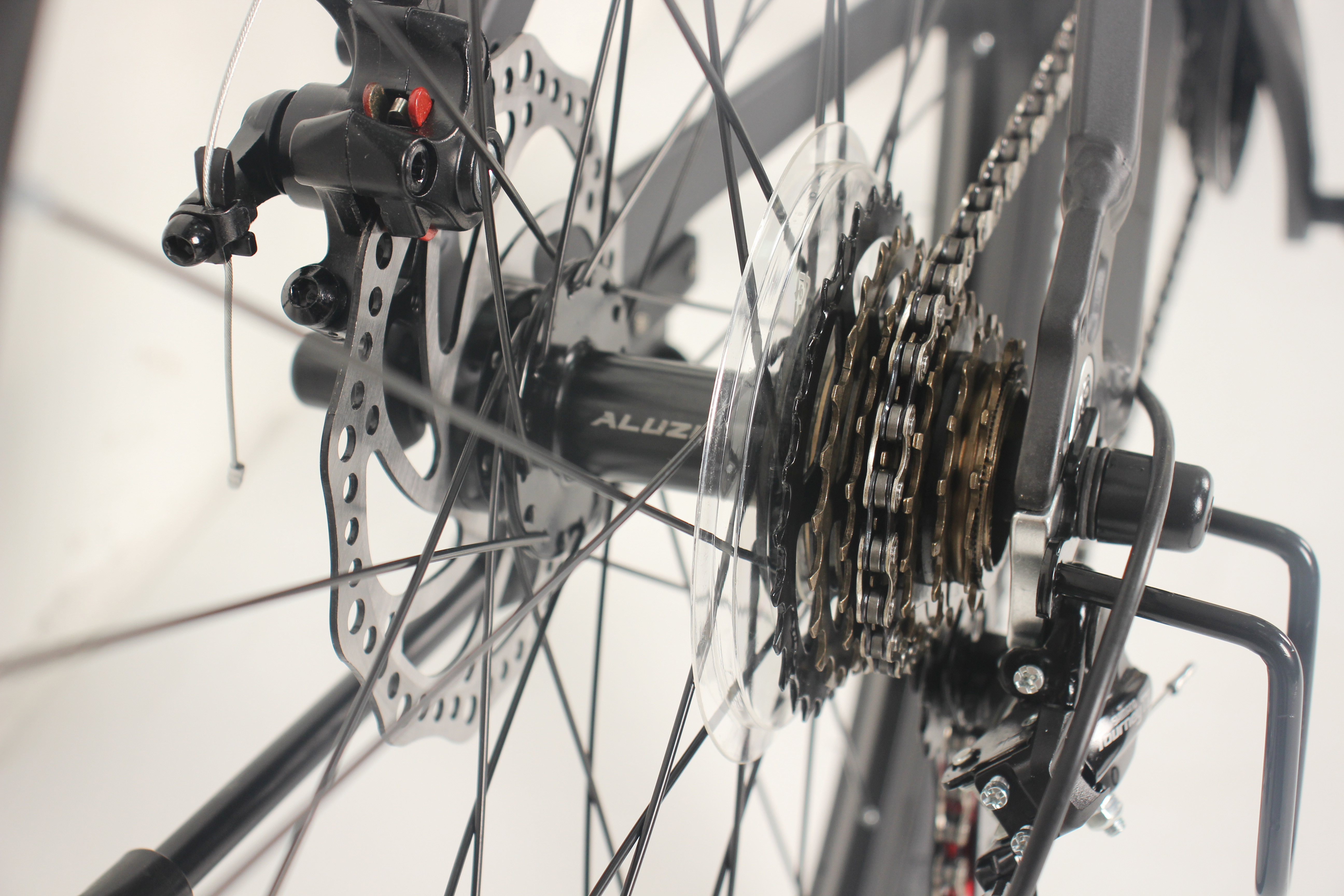 Customized 21 Speed MTB Mountain Bikes Carbon Steel Frame Shimano Tourney Front Derailleur