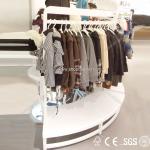 clothes display stand rack shelves design