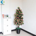 Landscaping Decorative Bonsai Flower Plant , Silk Azalea Flowers R020052