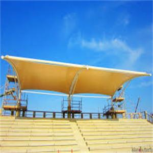 China Q355B Tension Membrane Structure Construction 120mm 0.6mm Roof factory