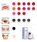 19 Colors Micro Pigment Ink Liquid For Lips / Eyebrow / Eyeliner / Tattoo