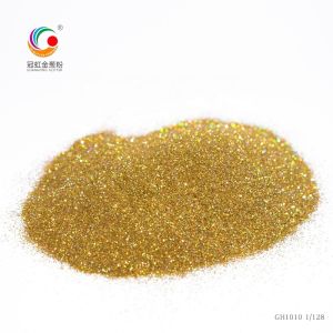 PET Bulk Holographic Glitter Brown Plum Laser Quadrangular Prismatic Shape