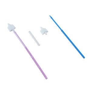 China 202MM Nylon Vagina Sampling Brush Class II , Vaginal Cervical Brush factory