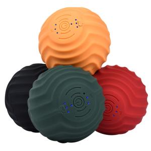 China Tissue Massage Vibrating Ball Yoga Gym 11x11cm Customized factory