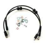 55cm Steel Braided Brake Hose Convex Mouth TOYOTA NISSAN