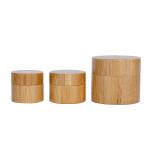 25ml Bamboo Empty Cream Jar High Durability
